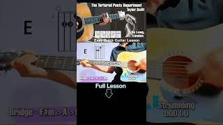 @TaylorSwift (So Long London) #guitarlesson #guitarchords #chords #guitarcover #short #shorts