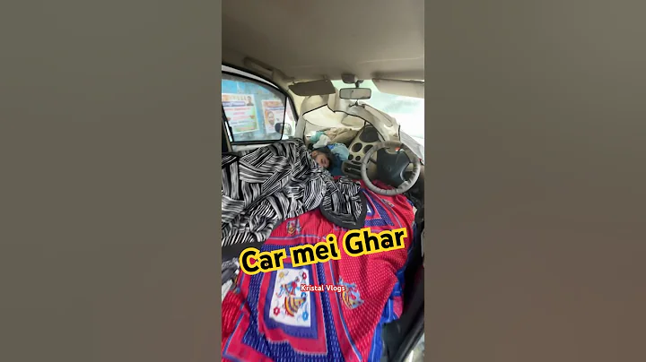 Travel with our Tata Nano Caravan Mini Vlog #shorts #tatanano #minivlog #carcamping #caravan #travel