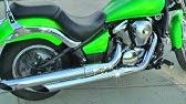 Kawasaki Vulcan 900 Classic Exhaust Mod - YouTube