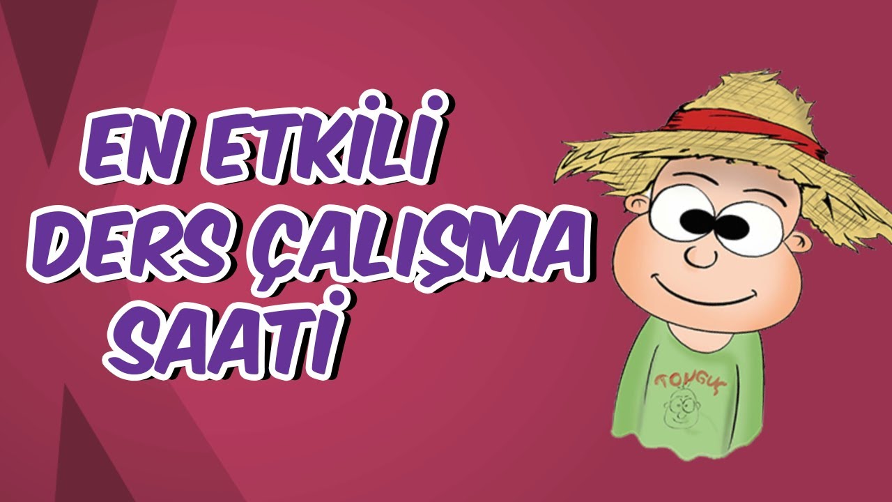 Ders Çalışmak İçin En Verimli Zaman Nedir? YouTube