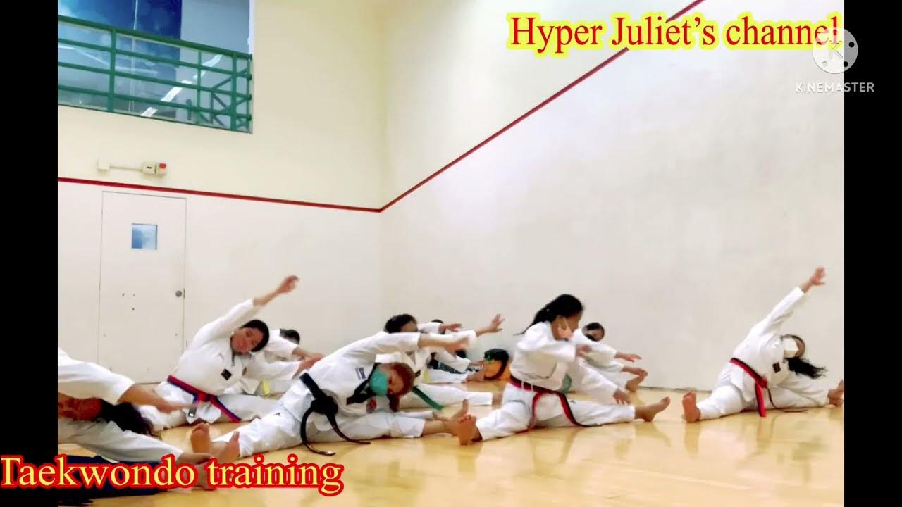 SUNDAY’s REGULAR TAEKWONDO TRAINING (UTAHK)//hyper Juliet’s channel