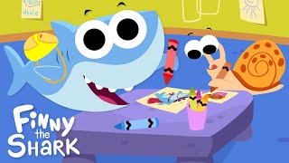 Learning \& Growing with Finny | Finny The Shark Cartoon Collection