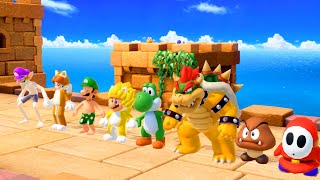 Can Mario defeat Peach vs Yoshi vs Wario in these minigames| Super Mario Party by CrazyGamingHub 695 views 3 days ago 30 minutes
