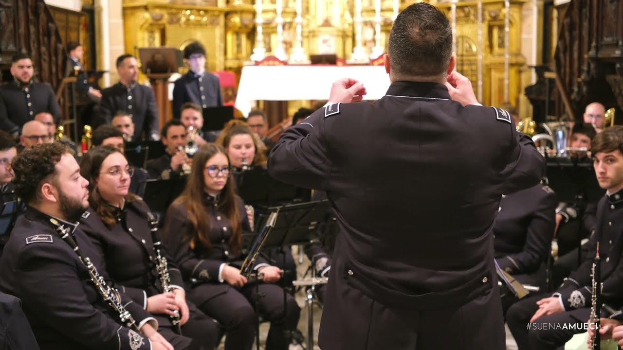 Procesión de Semana Santa en Sevilla | Concierto Benéfico 2026 | Hdad. del Cristo de Burgos | AMUECI