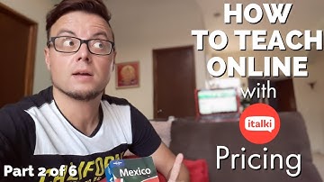 ITALKI PRICING & PACKAGES | HOW to TEACH ENGLISH ONLINE with ITALKI 👨‍🎓 | THE TAO OF DAVID