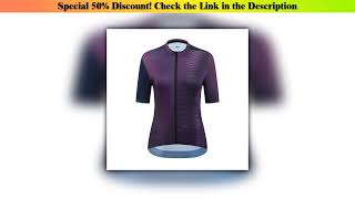 Editor’s Choice YKYWBIKE Women Cycling Short Sleeve Cycling Jersey Seamless Process Flyweight Pro F