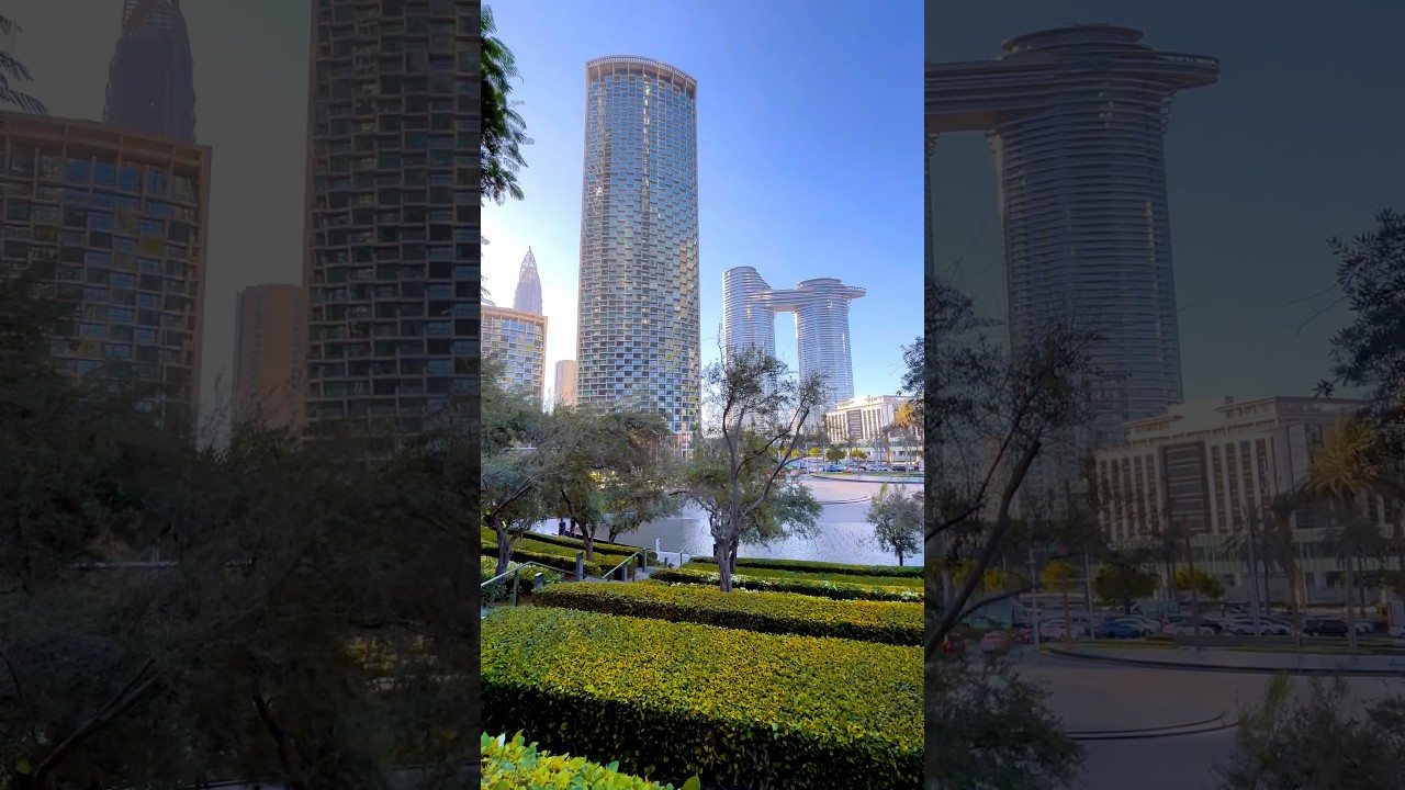 The beauty and lush greenery of Dubai 🇦🇪🇵🇰📸