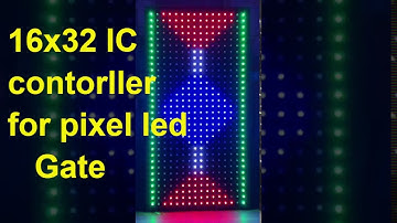 Pixel led 16x32 gate IC controller