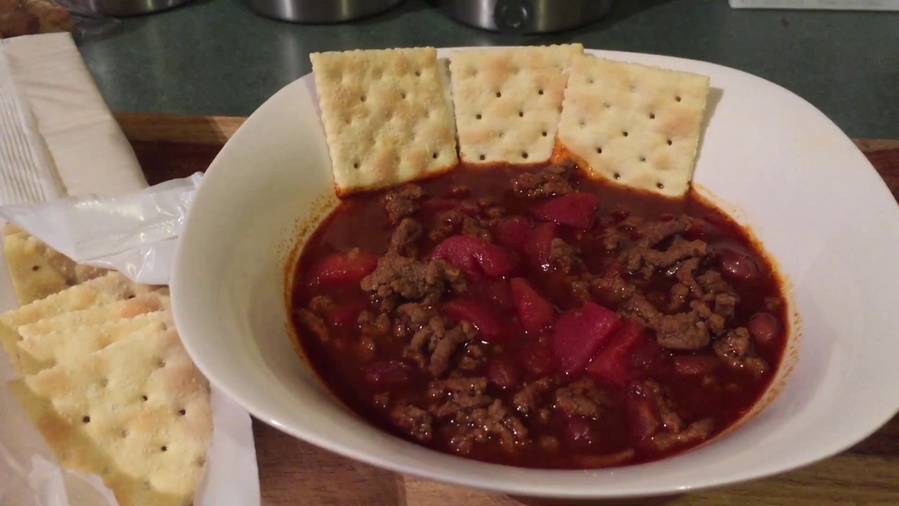 Cooking Chili for Dinner - YouTube