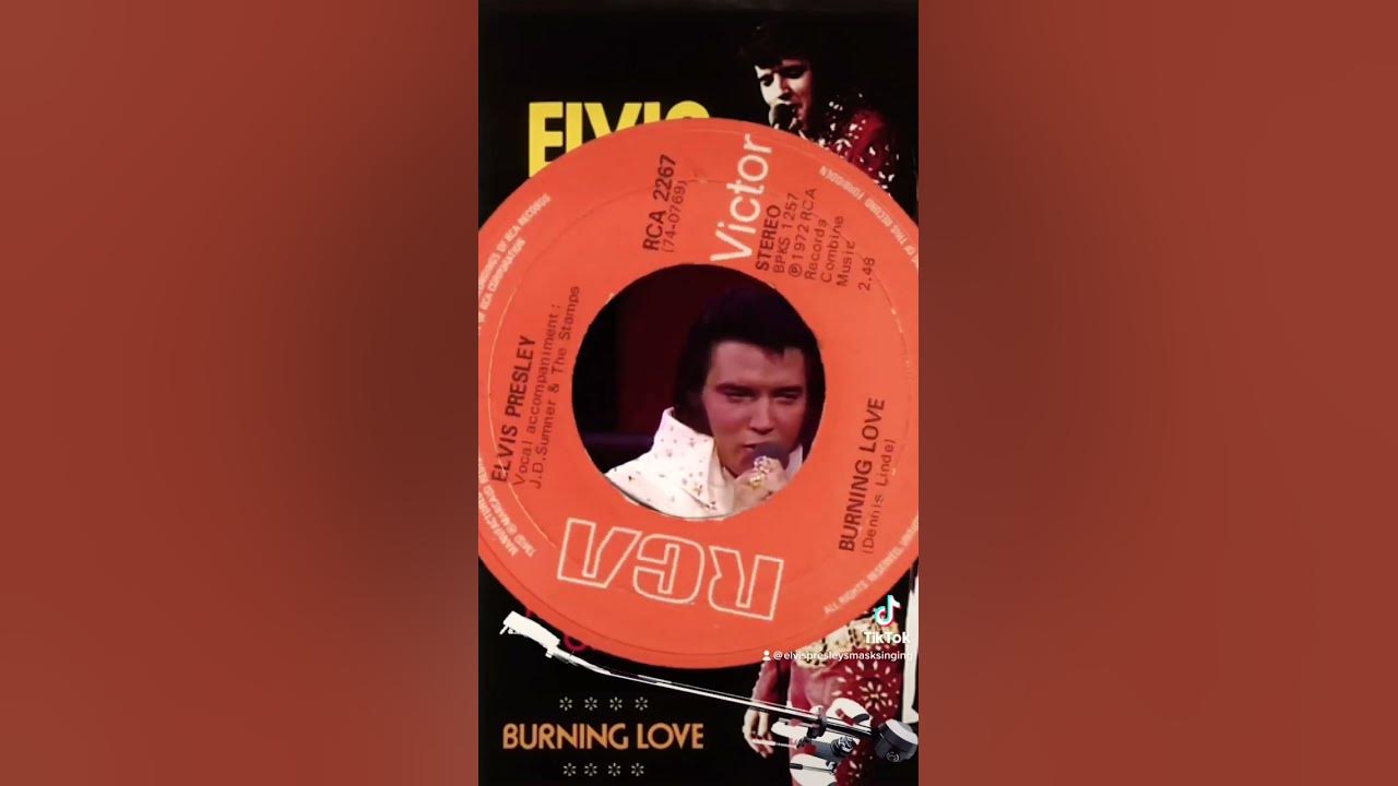 Elvis Presley - Burning Love (Rehearsal to Live Performance)