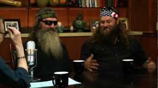 "Duck Dynasty" Stars Phil, Willie, Jase and Si Robertson On Handling Fame | Larry King Now | Ora TV