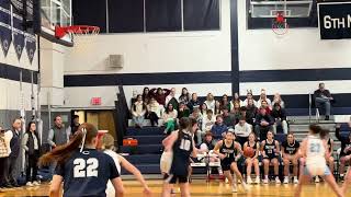 Lucy Arps dribbles into the pull-up jumper for Chatham
