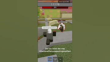 Did you know the map atlantawafflehouseparkinglotat3am - ROBLOX ITEM ASYLUM #roblox #itemasylum