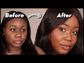 Trying Clean Girl Makeup On REALISTIC Skin