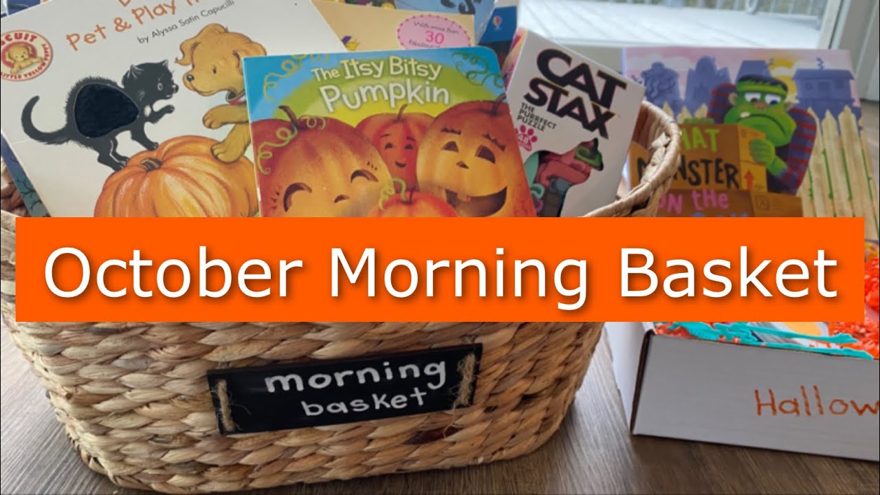 Plan With Me - October Morning Basket 
