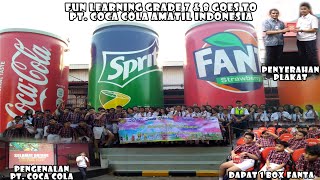 Smp Santo Markus 1 Fun Learning Grade 7 & 8 Goes To Pt. Coca Cola Amatil Indonesia
