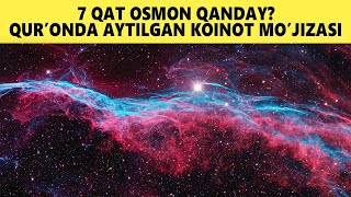 7 Qat Osmon Qanday? Qur'on Mo'jizasimi?