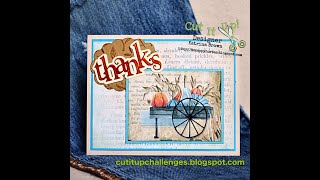 Importing and Slicing in Cricut Design Space to Create a Thank You Card