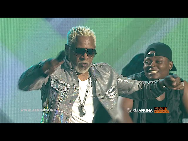 Awilo Longomba Energetic Live Performance at the 6th AFRIMA - All Africa Music Awards class=