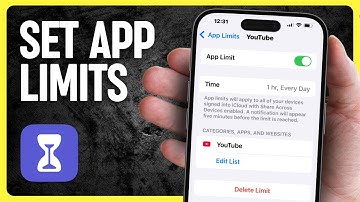 How To Set a Time Limit For ANY App on iPhone?