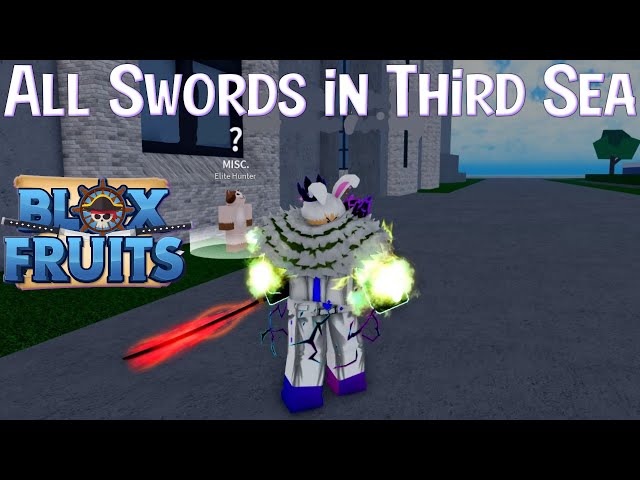 All Swords Locations in Blox Fruits - First Sea 