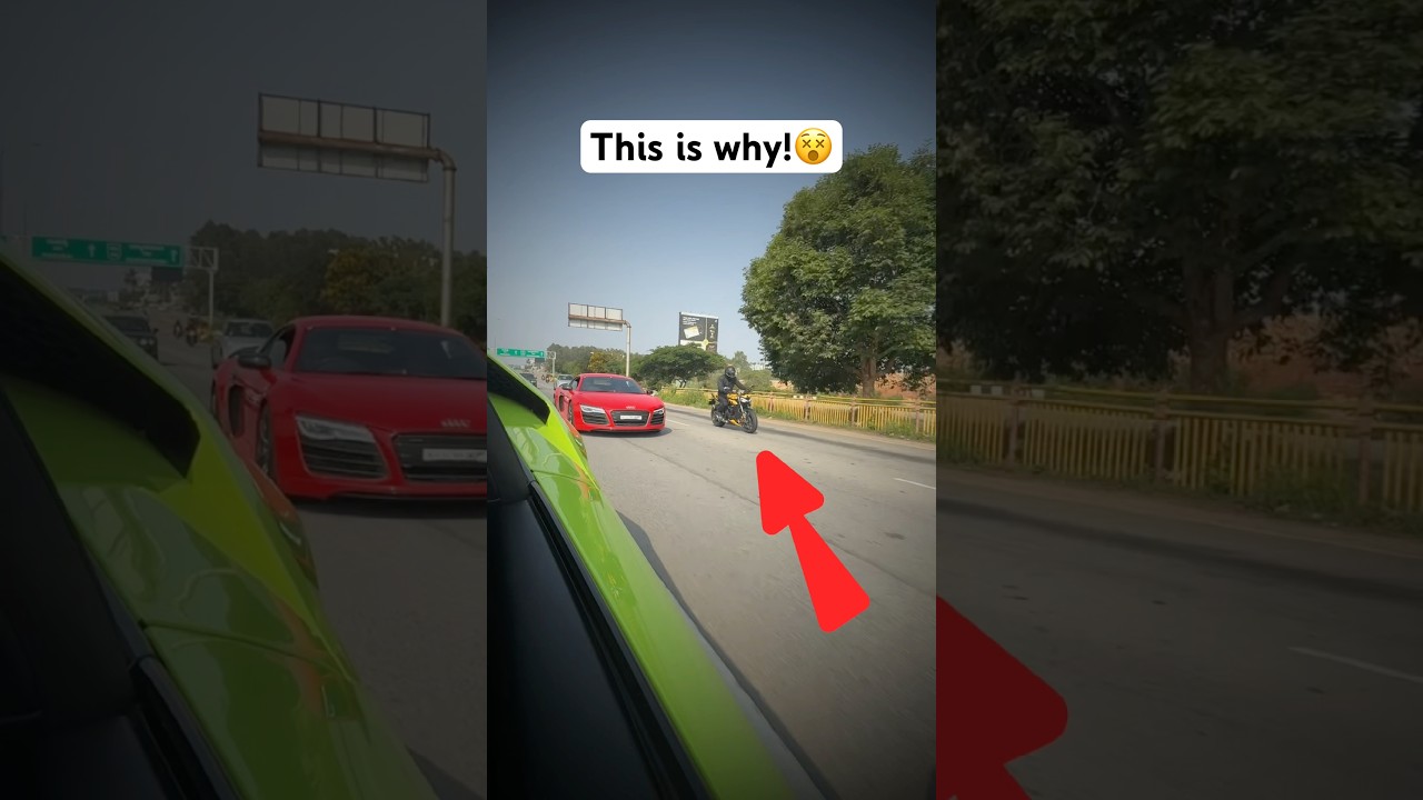 Don’t mess with supercars! 