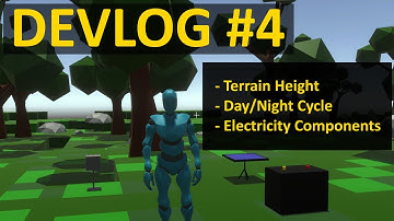 Devlog 4 - Updated Terrain, Day Night Cycle, Electricity