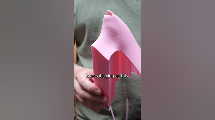 When support structures fail, try this!  #3dprinting tip