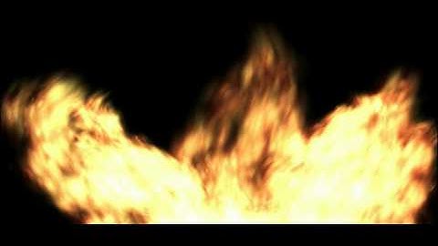 Lightwave hypervoxel fire