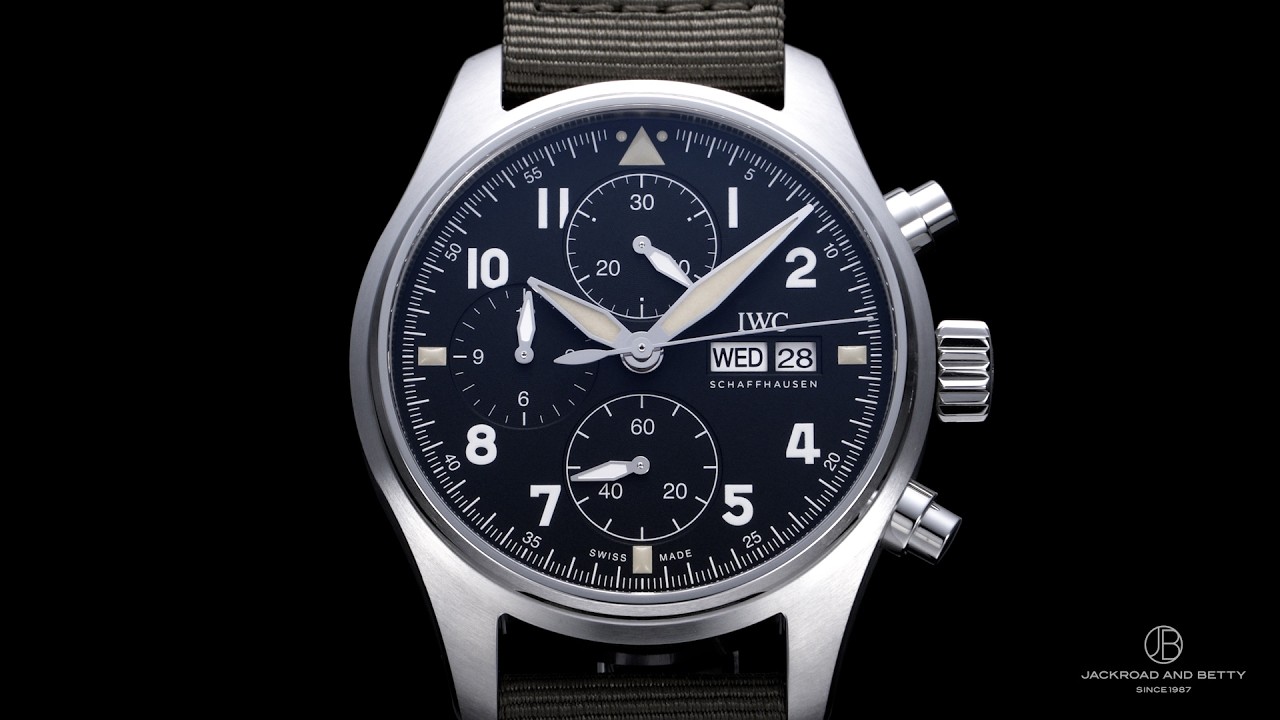 IWC パイロットウォッチ クロノグラフ スピットファイア IW387901