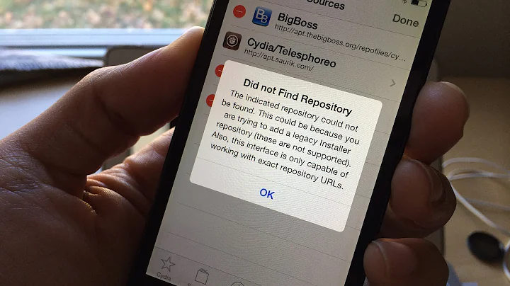 How to fix Cydia "Failed to Fetch" errors by removing UltraSn0w