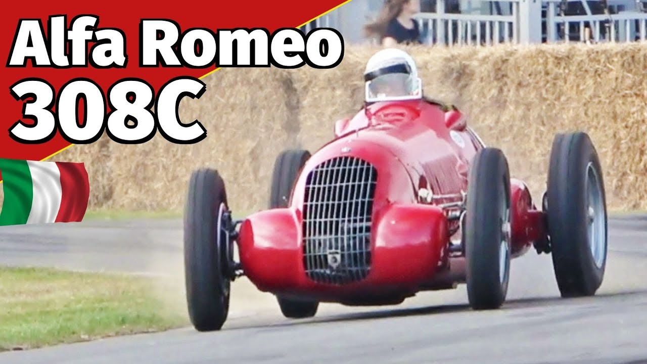 1938 Alfa Romeo Tipo 308 (8C-308) Pre-War Grand Prix Car - 3.0-Litre Straight-8 Roots Supercharged