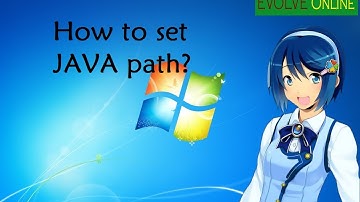 How to set Java Path?