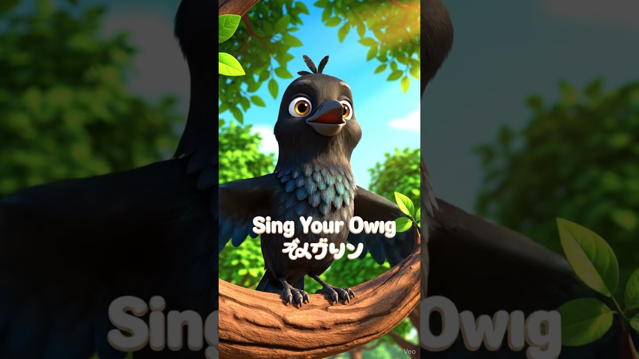 This Crow Sings… And It’s Shockingly Sweet 🎶🐦/ A Crow With a Cute Voice? Wait Till You Hear This! 🐦💛