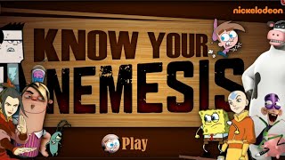 Nickelodeon Know Your Nemesis Walkthrough (Browser Game)