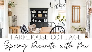 Spring Decorate with Me! | Farmhouse Cottage Spring Decorating Ideas 2022