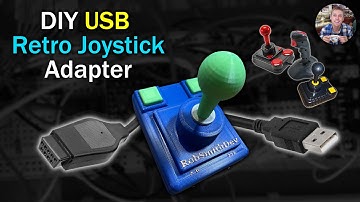 Build a USB Adapter for Retro Joystick and use it on your PC, MiSTer or Amiga A500 Mini