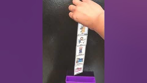 Visual Schedule for AUTISM at Home