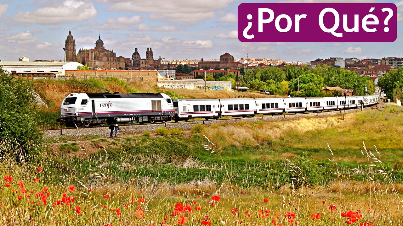 🎥🎙️¿Por qué es imposible viajar en TREN de España a Portugal?