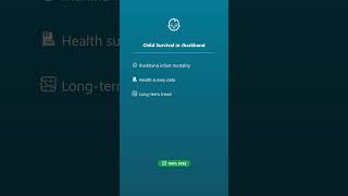 👶 Jharkhand Infant Mortality — SarkarData Govt Data App #Shorts