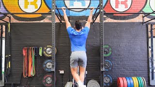 Chin Up Wide Grip | Upper Back | Strength and Conditioning Exercises screenshot 5