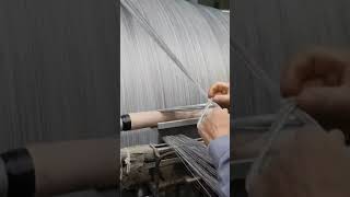 Warping machine weaving preparation weaving machine shorts shortvideo machine weaving weaver