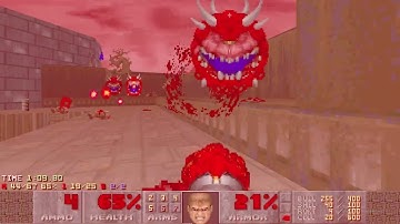 DOOM Zone400 Map02 UV Fast in 2m16s Fast Monsters