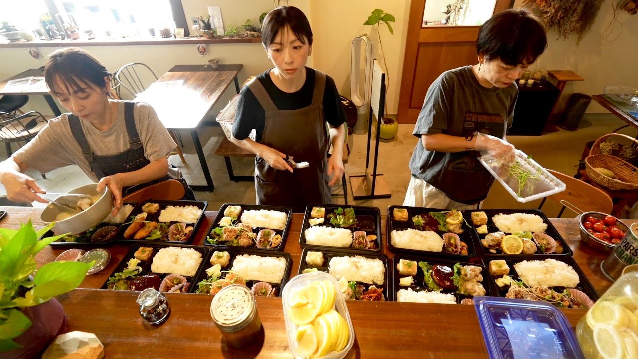 富山）主婦達が作る絶品定食にお客が来店！唐揚げ・ハンバーグ・トンテキにご飯おかわり無料の定食屋に密着取材