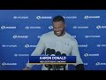 Aaron Donald & Sean McVay Address The Media Following Joint Practice With Raiders