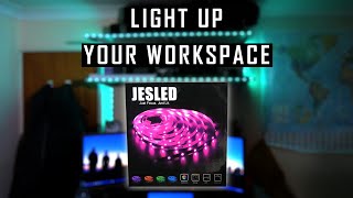 Light-up Your Workspace! (JESLED RGB Strip Review)