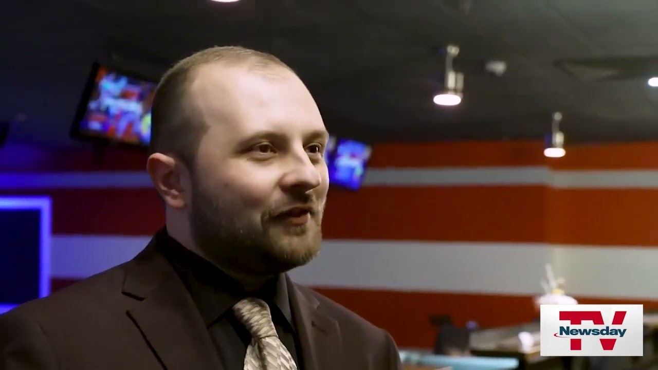 This Long Island couple didn't want a traditional wedding. Instead, they married at a bowling alley