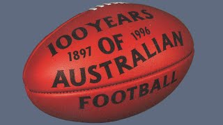 100 Years of Australian Football (1996 - VHS) VFL/AFL Centenary Documentary