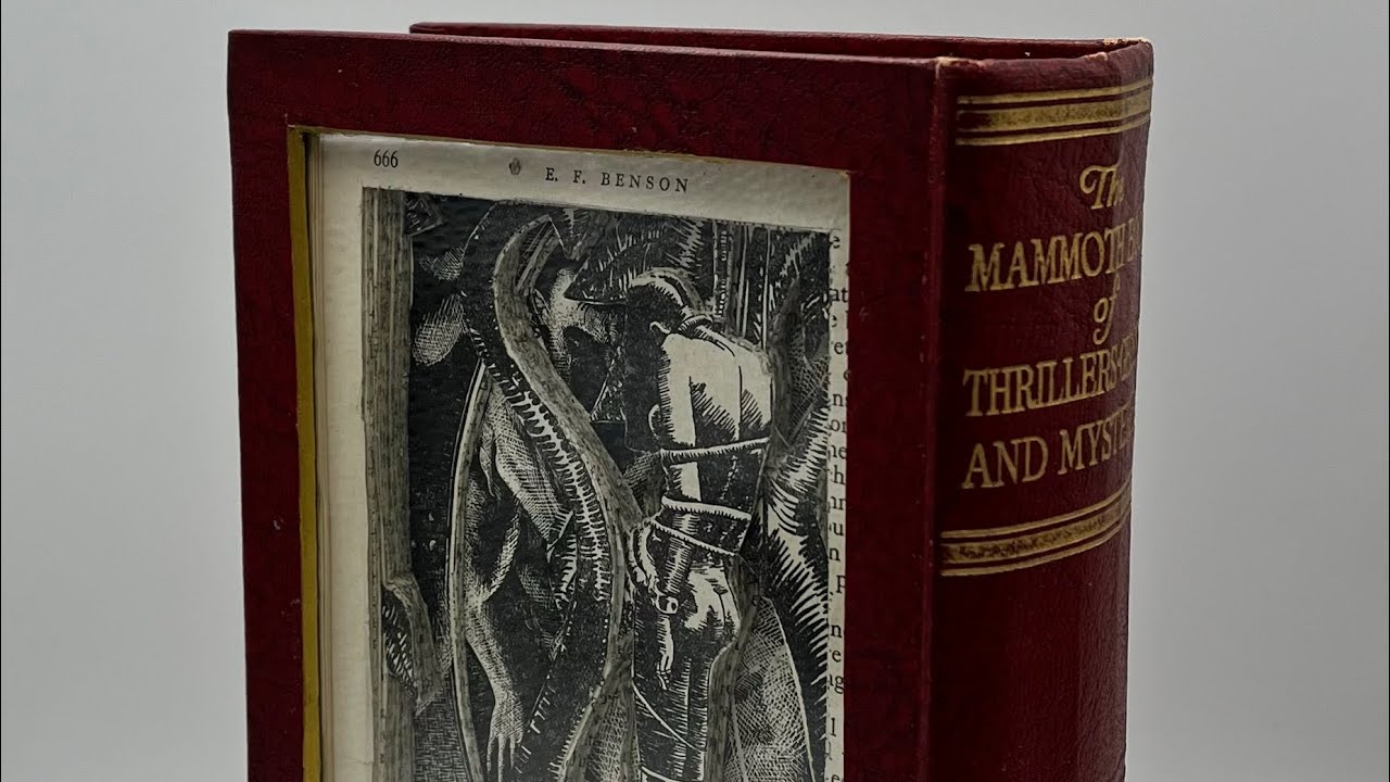 You’ve Created A Monster Book Carving Using Two Illustrations from the Book.