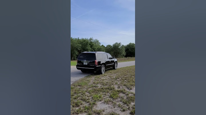 Cadillac Escalade Exhaust